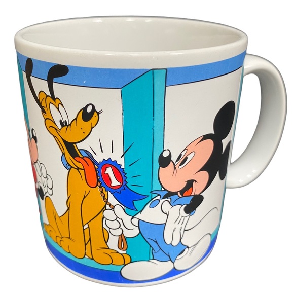 Applause Other - Vintage Mickey & Minnie Mouse Dog Show Coffee Mug